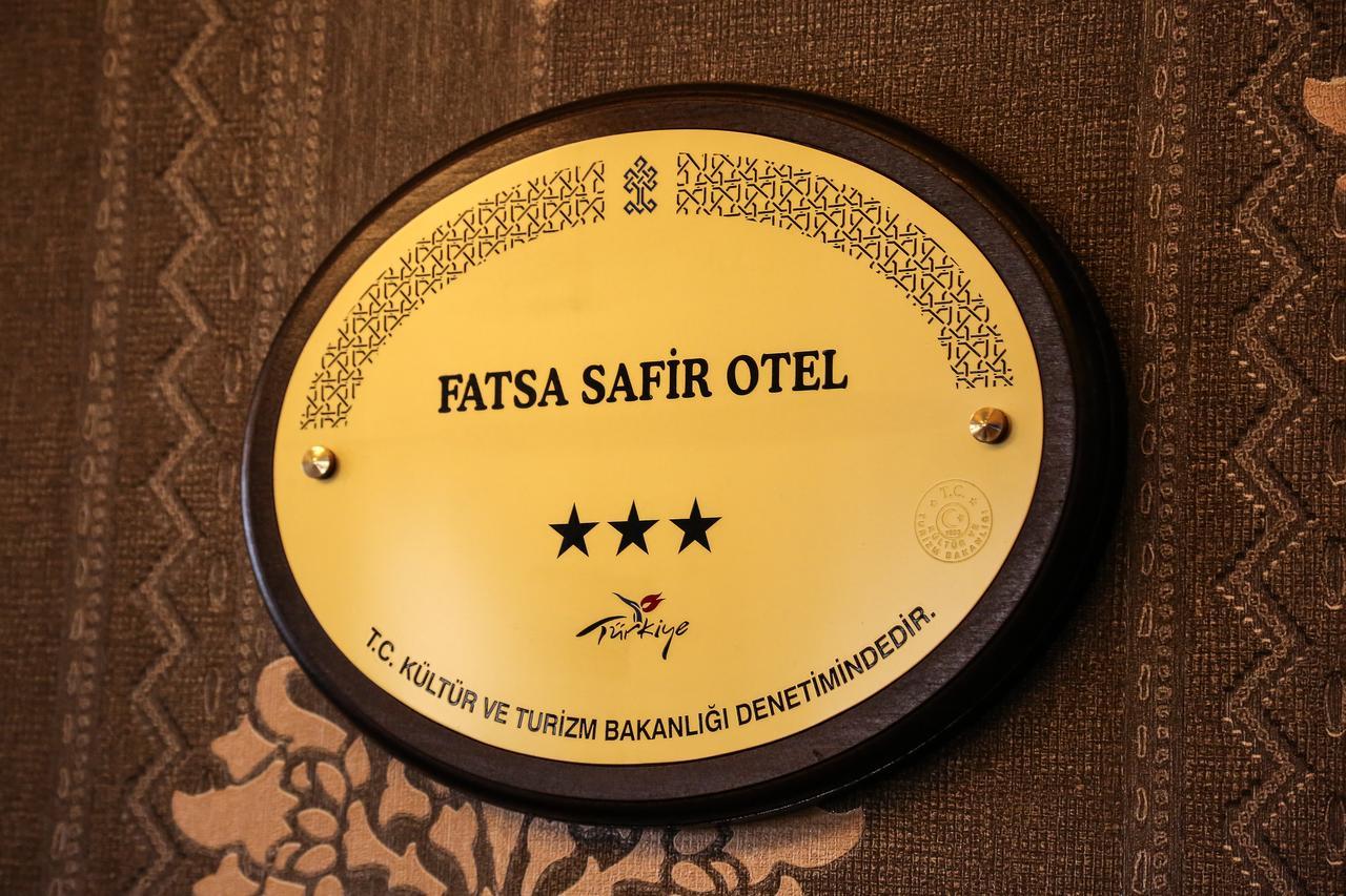 Fatsa Safi̇R Otel Exterior foto
